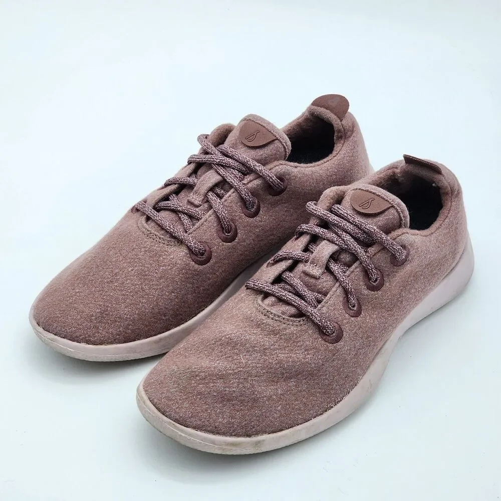 Allbirds Wool Runners Sneakers Trainers Harvest Red Lilac Unisex Size 8 M 10 W